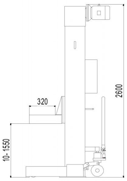 Мобильные колонны BRANN F5,5-4
