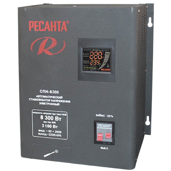 Техносоюз Стабилизатор напряжения РЕСАНТА СПН-8300