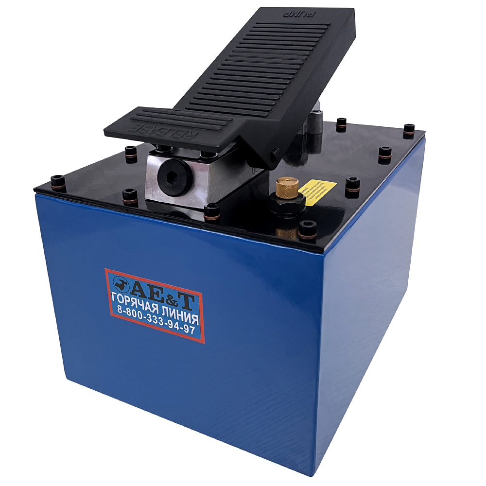 Насос пневмогидравлический 6.8л T08009P-3 AE&T