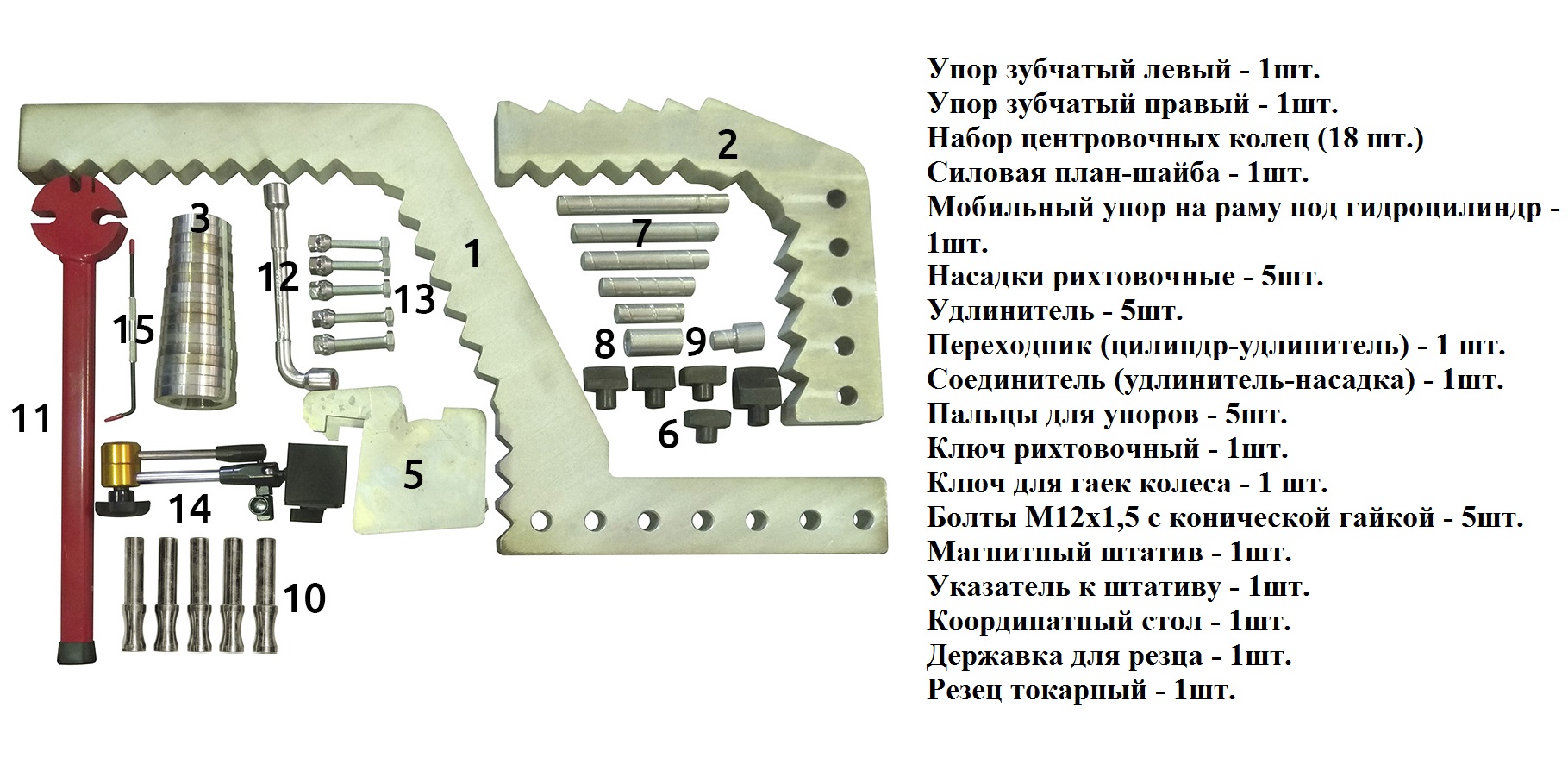 Техносоюз Станок для правки легкосплавных дисков Siver RR ALU-54
