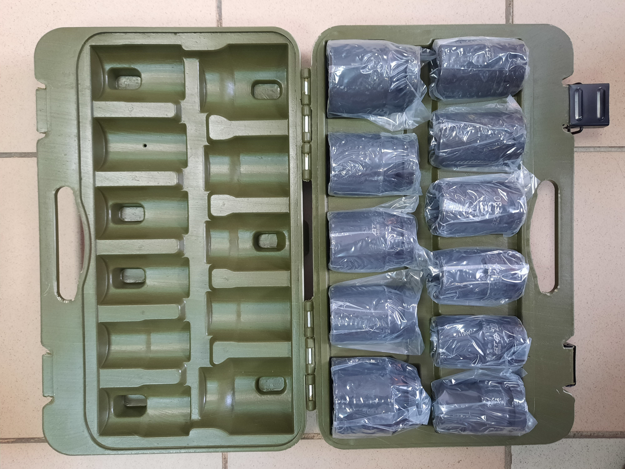 Техносоюз Набор головок для ручного гайковерта 1", 11 шт.
