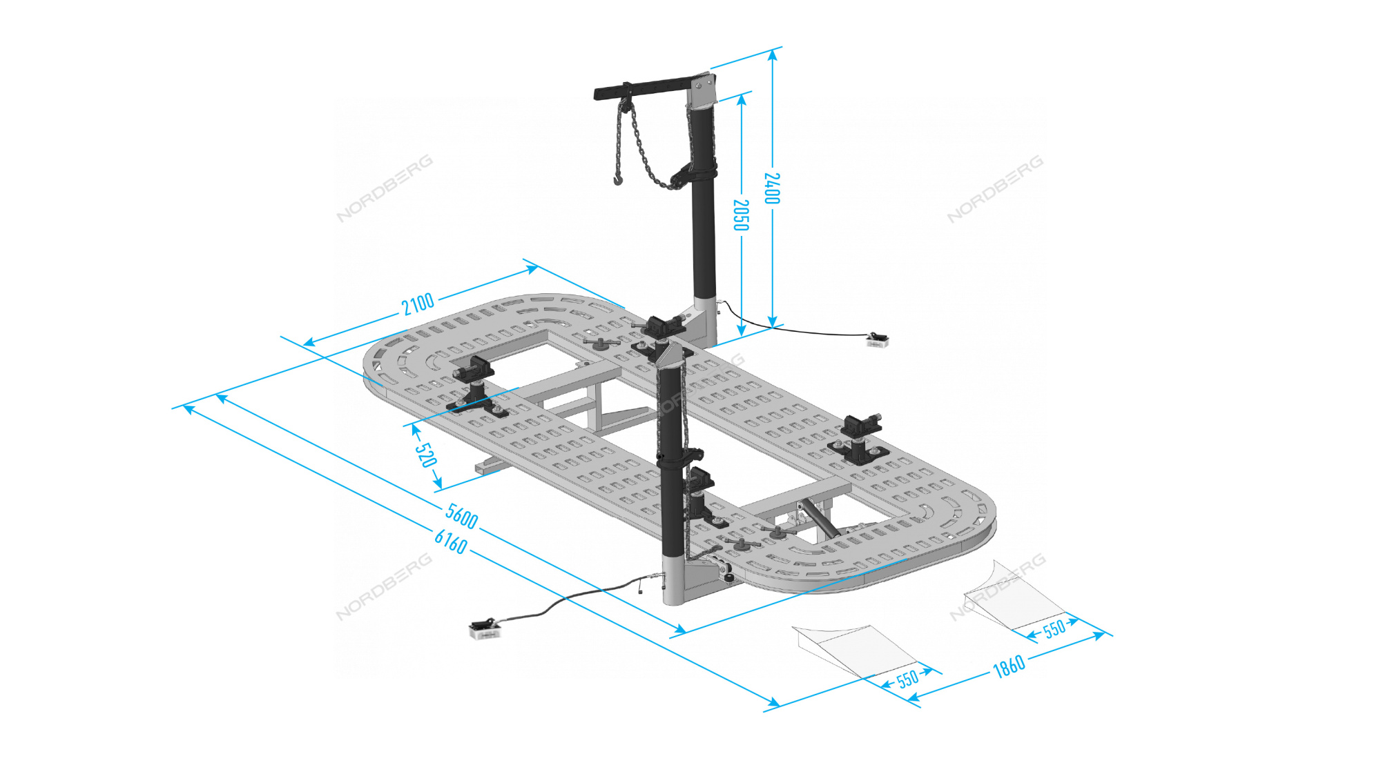 Стапель платформенный NORDBERG