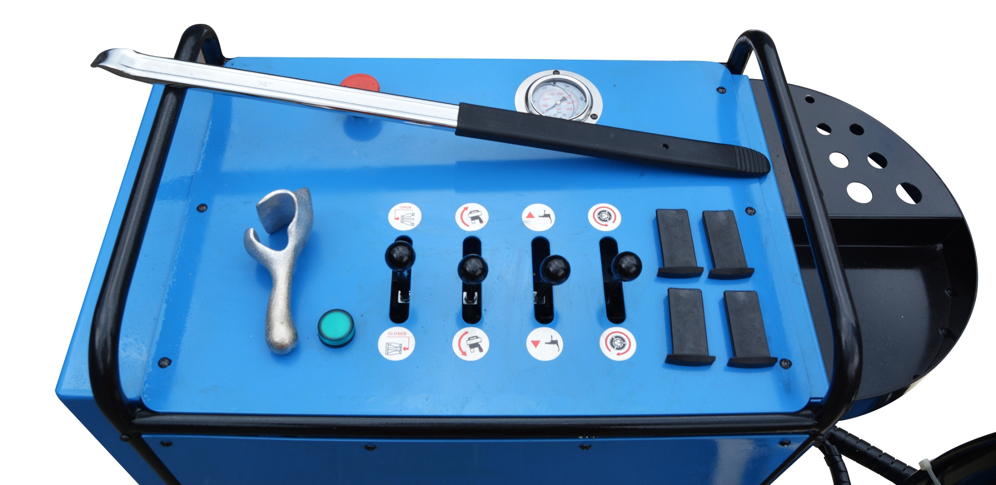 Станок грузовой шиномонтажный вертикальный TROMMELBERG 1570 (16"-22.5")