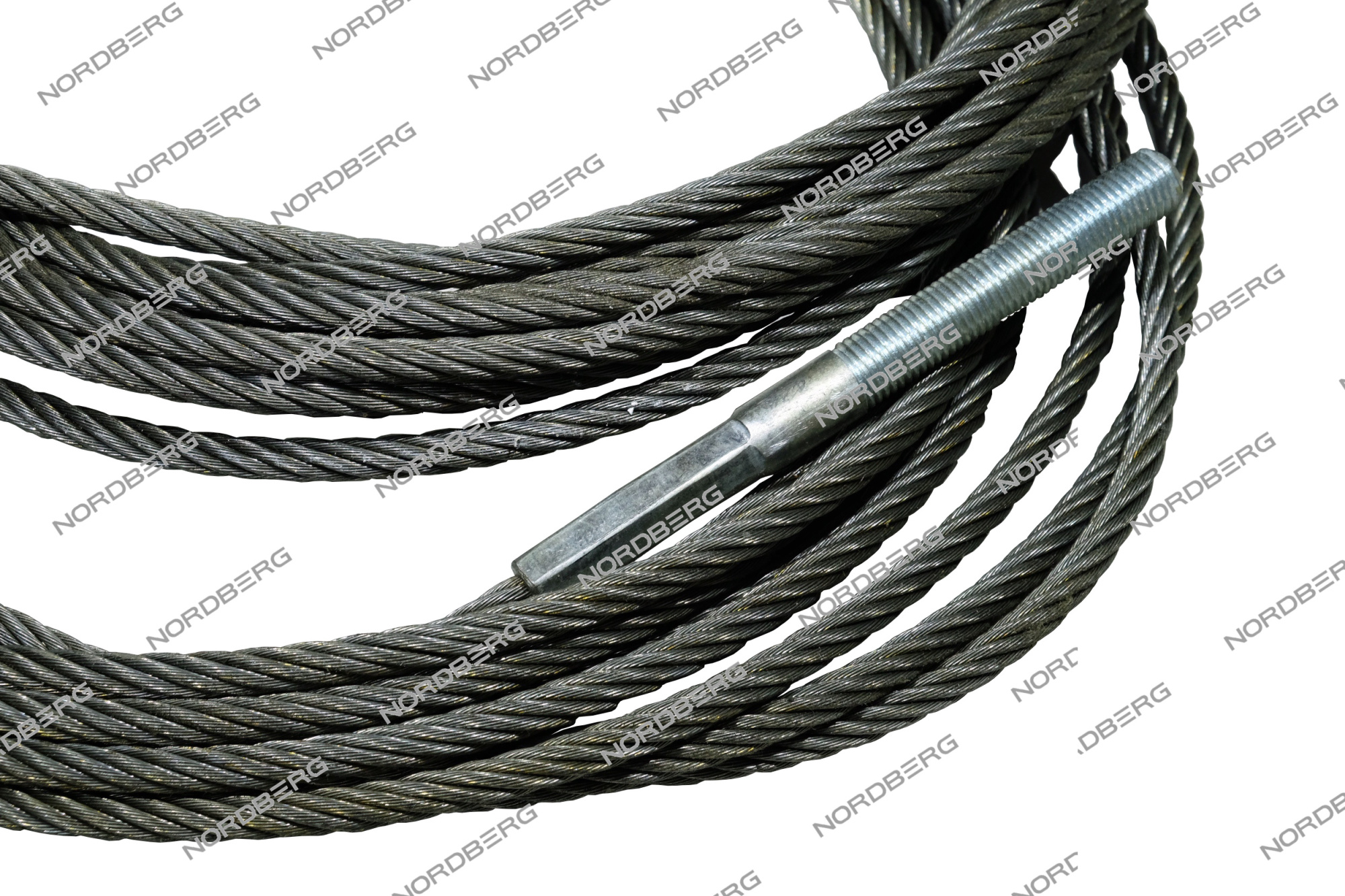 Трос для подъемника NORDBERG N4122HE-6B (4,8 м) (комплект 2 шт.) (L 13010 мм)