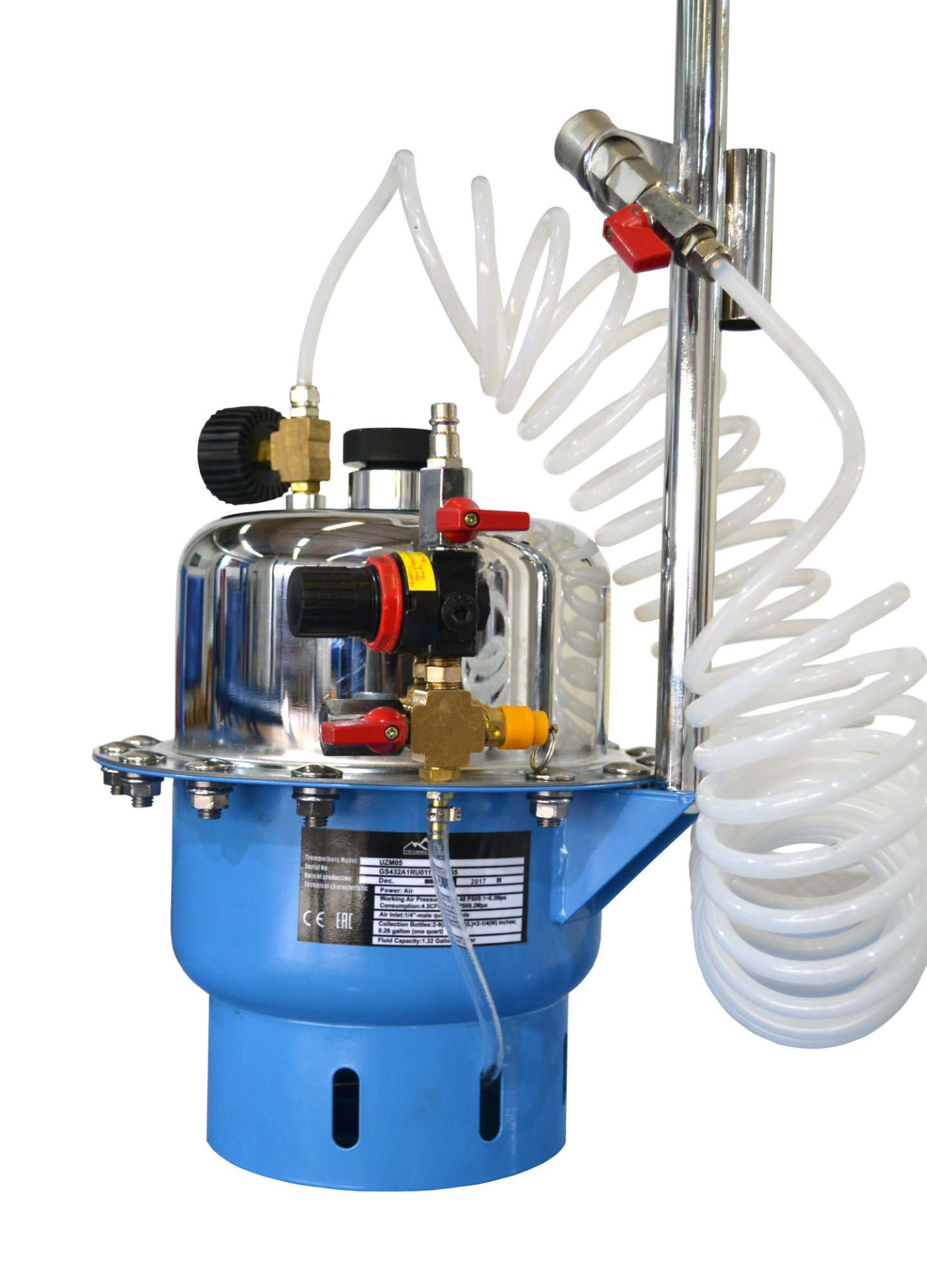 Установка для замены тормозной жидкости TROMMELBERG UZM05 пневматическая